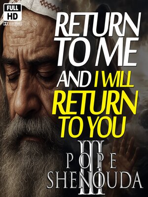 cover image of Return to Me, and I Will Return to You – God's Promise of Restoration